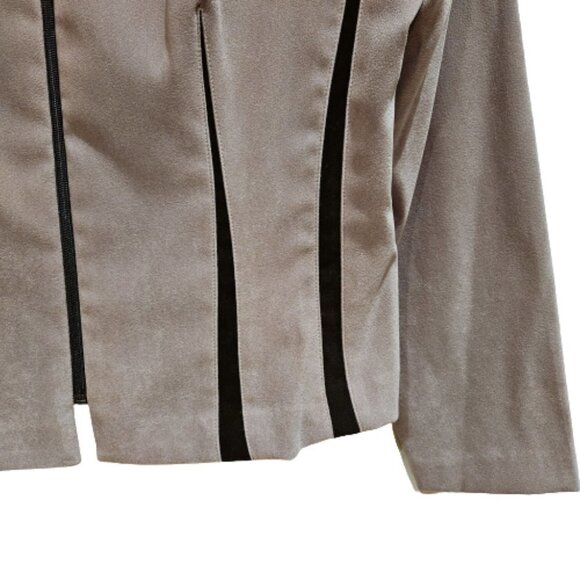 Positive Attitude Black/Tan Women's 2-Piece Pantsuit - 12P - Picture 5 of 12